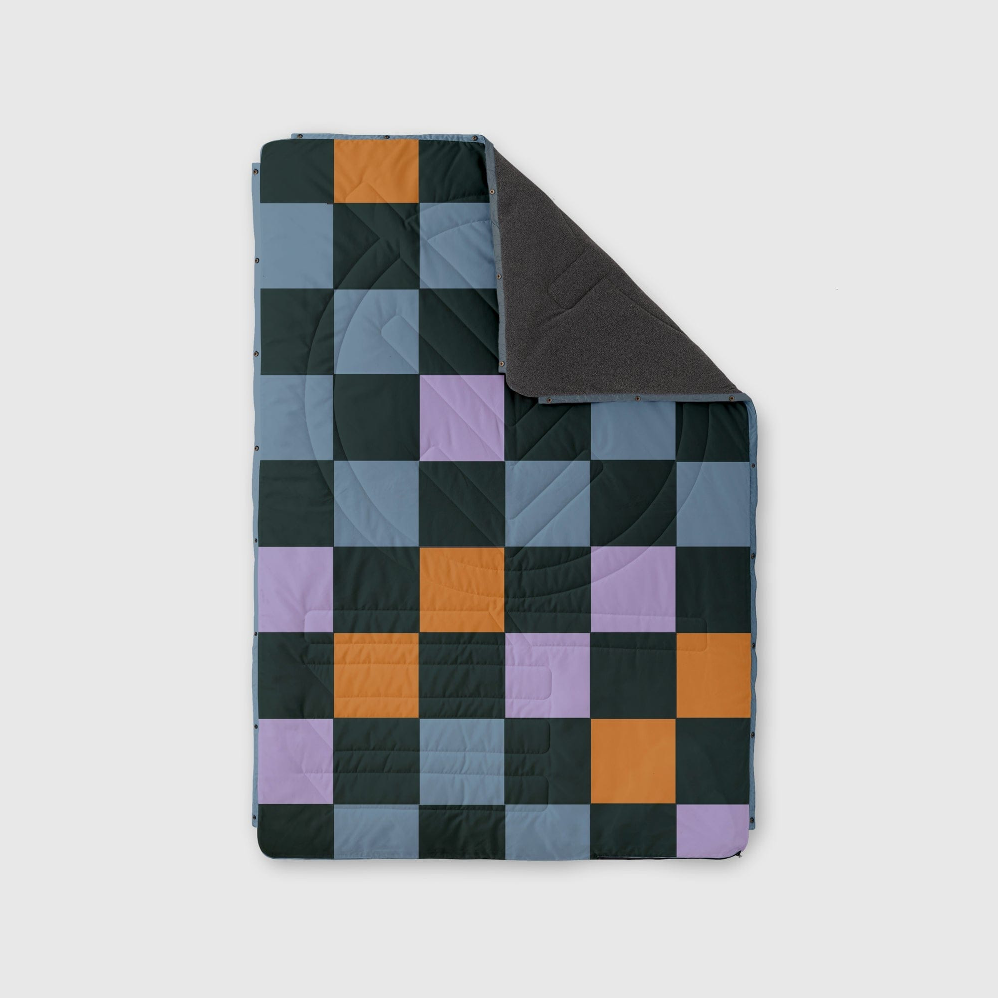 VOITED Fleece Outdoor Camping Blanket Cheeckers VOITED FR