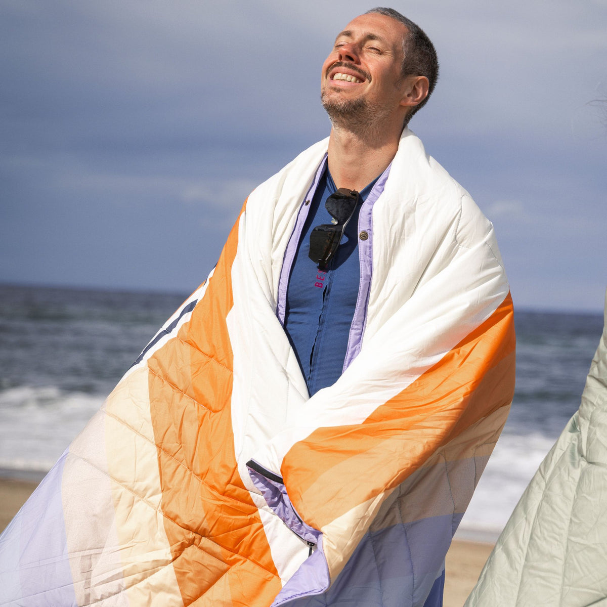 VOITED Recycled Ripstop Outdoor Camping Blanket - Camp Vibes Powder/Lavender