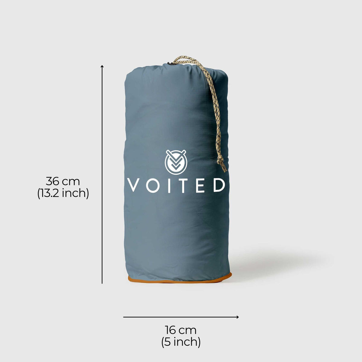 VOITED Recycled Ripstop Outdoor Camping Blanket - Mountain Spring/Sundial