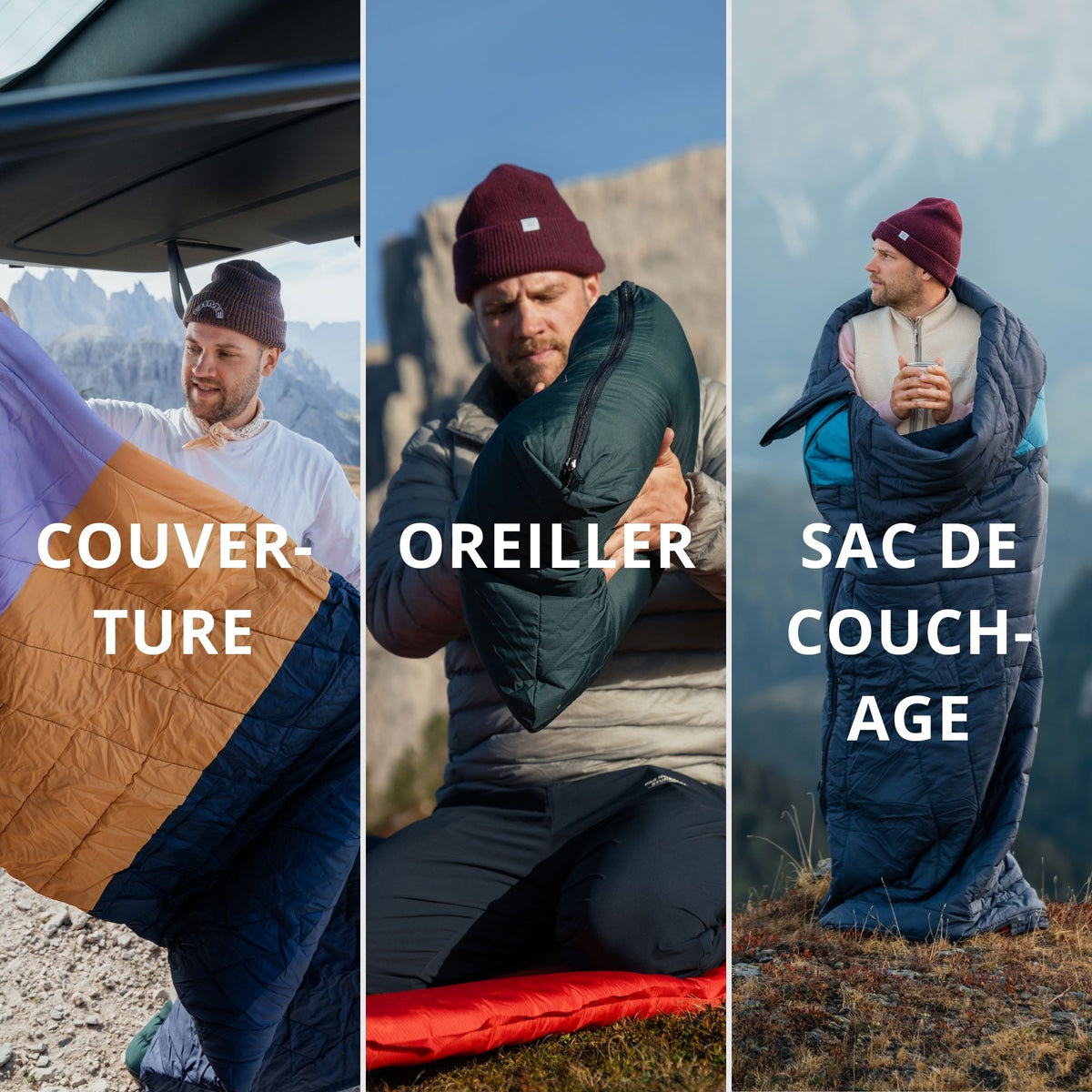 VOITED Slumber Zip Sack Blanket - Cabin