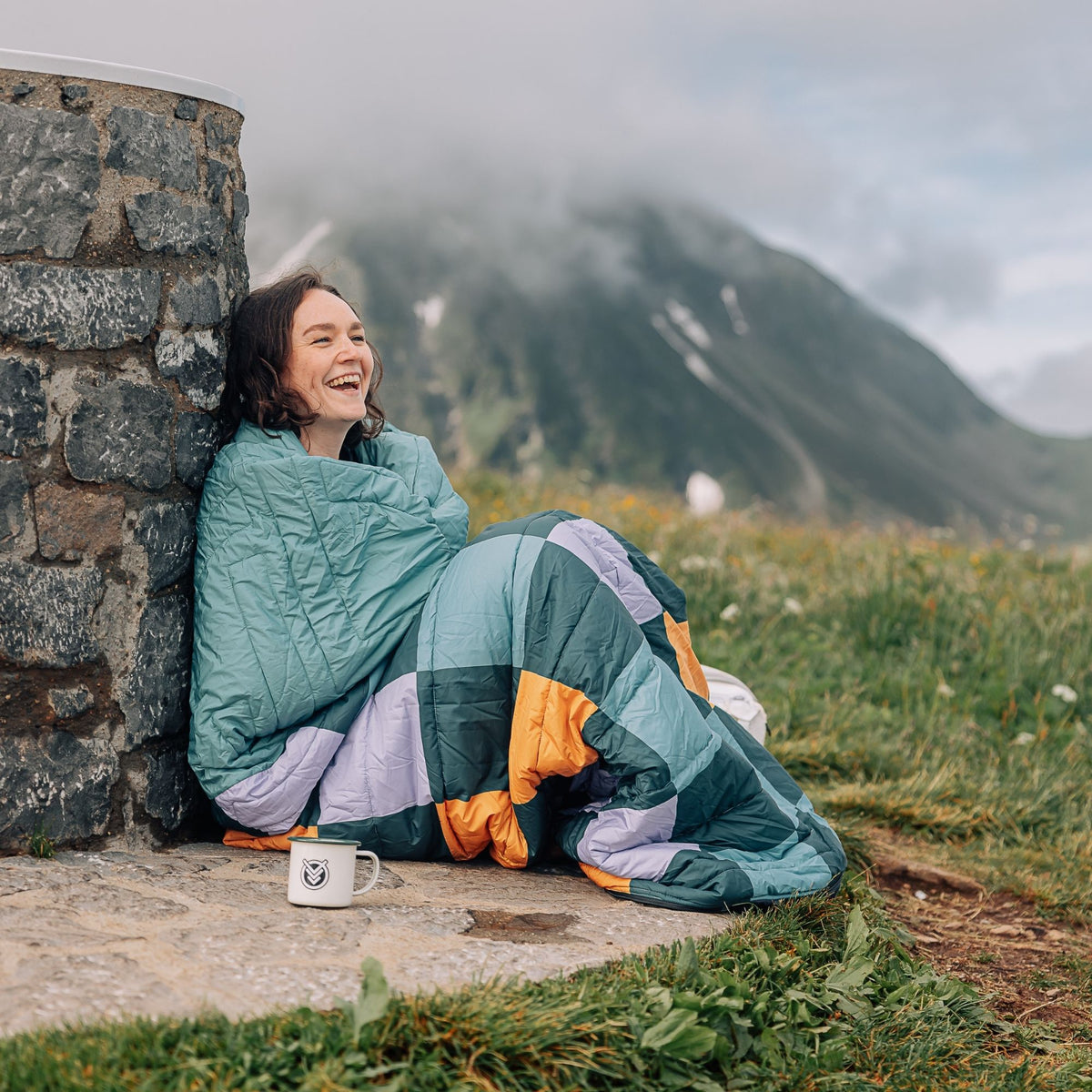 VOITED Slumber Zip Sack Blanket - Cheeckers