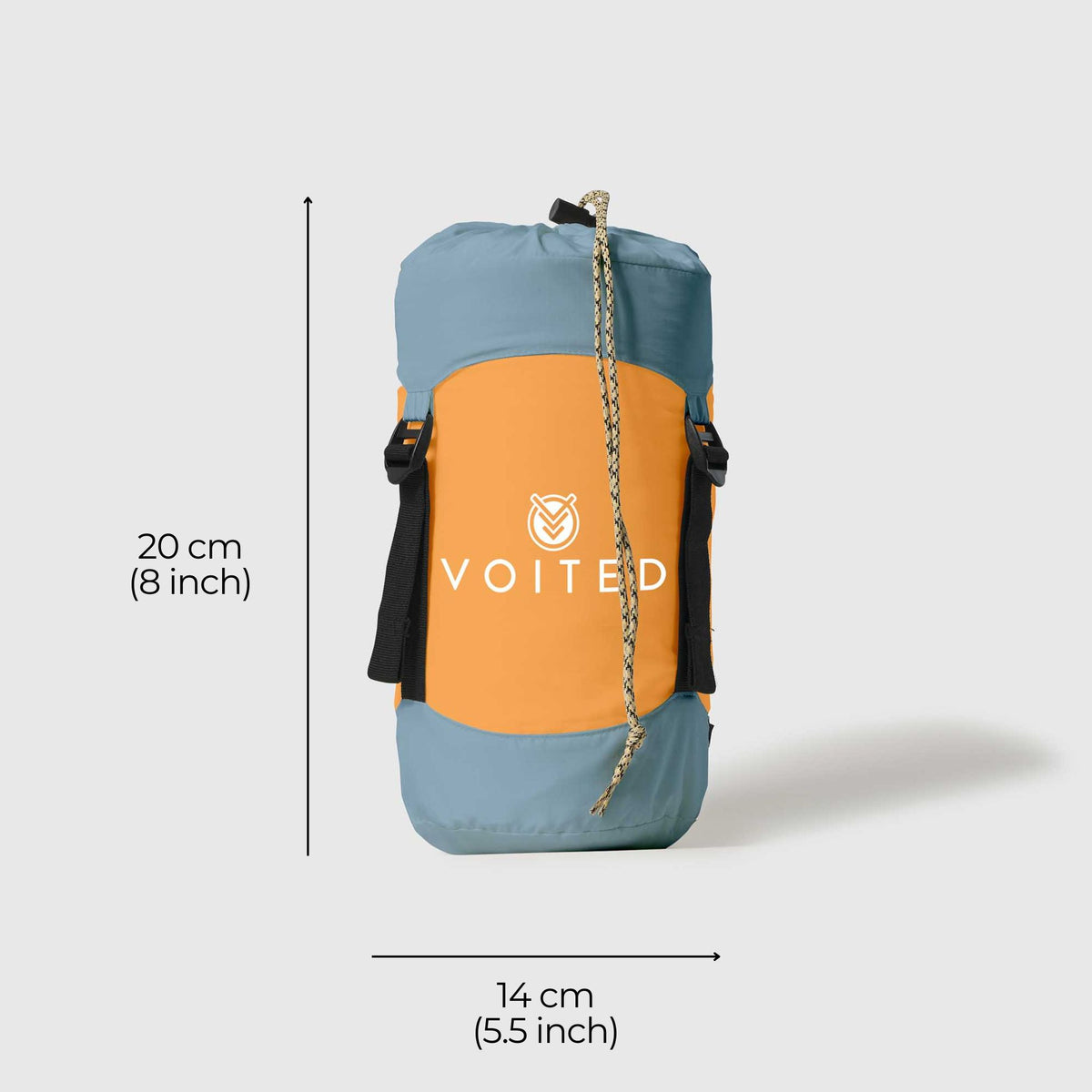 VOITED Recycled Ripstop Travel Blanket - Mountain Spring/Sundial