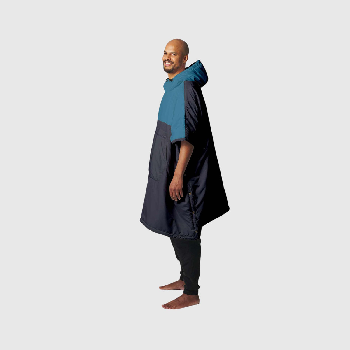 VOITED Couverture poncho Trooper Outdoor Premium - Blue Steel / Graphite