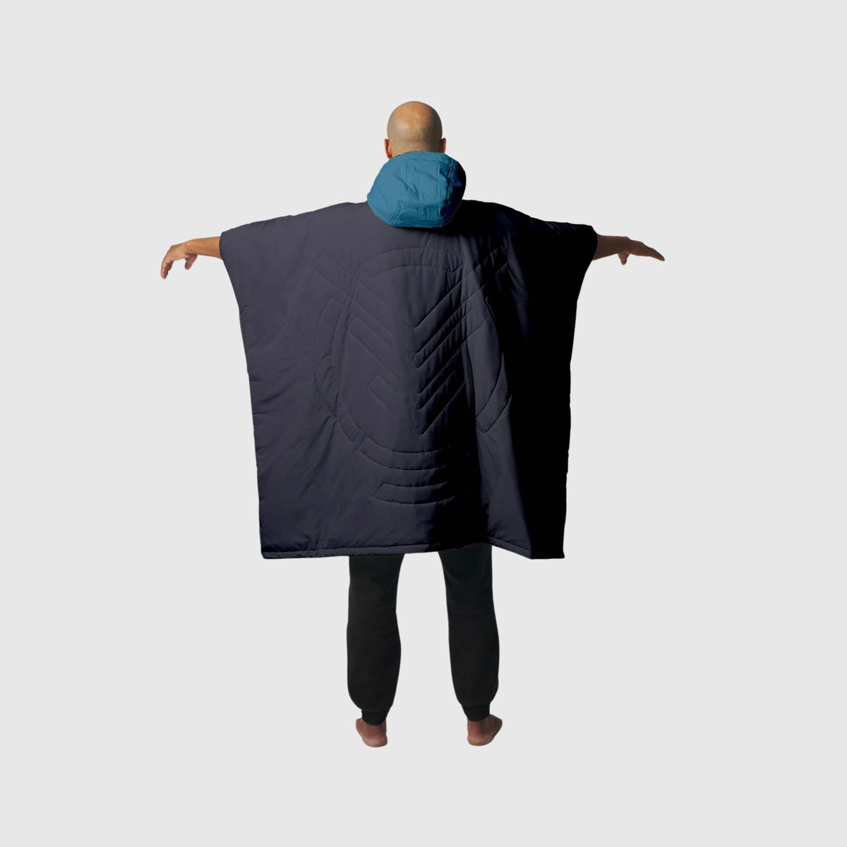 VOITED Couverture poncho Trooper Outdoor Premium - Blue Steel / Graphite