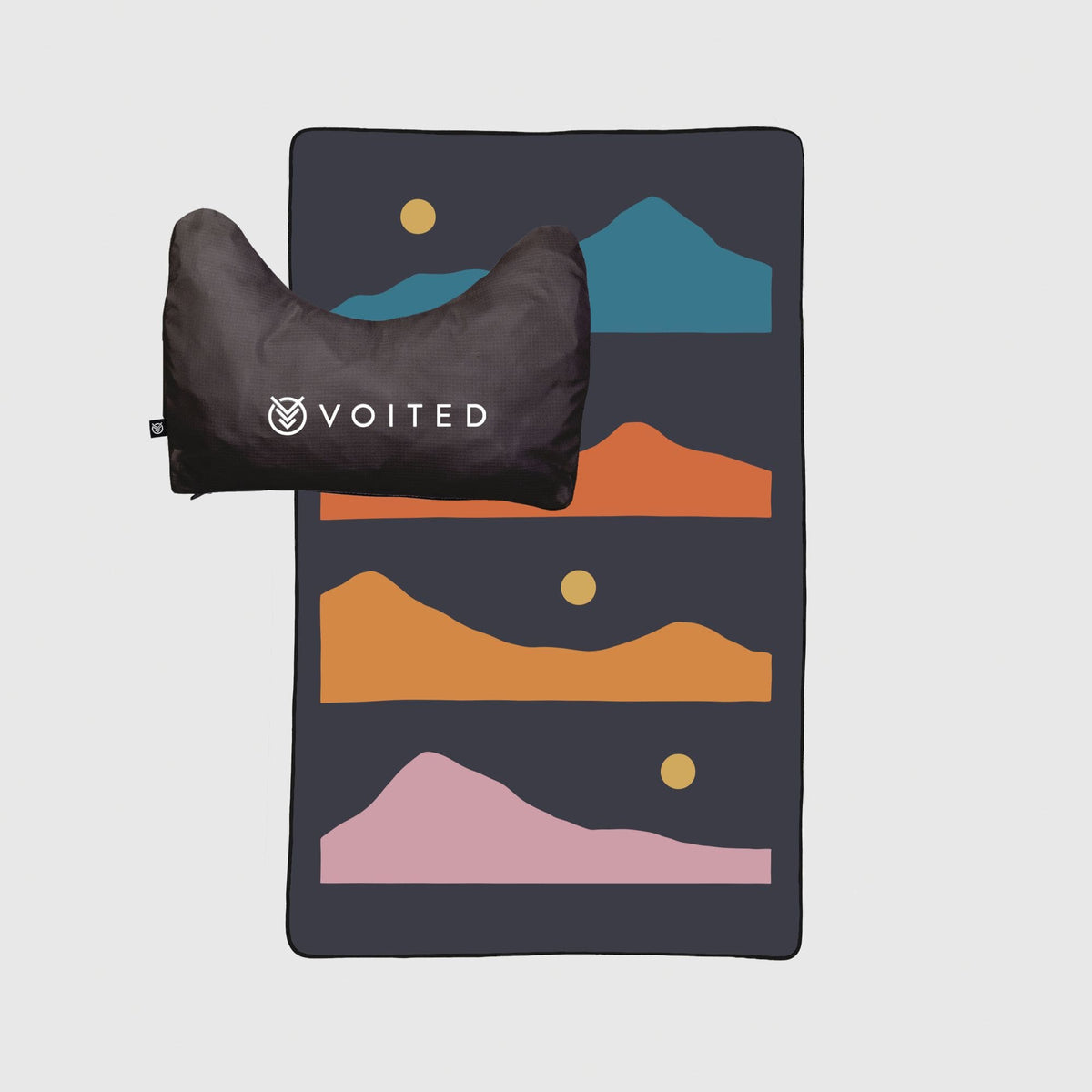 VOITED NeckPack Travel Blanket - Trailtrekker