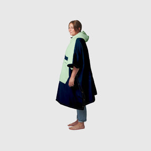 VOITED Couverture poncho Trooper Outdoor Premium - Ocean Navy / Cameo Green