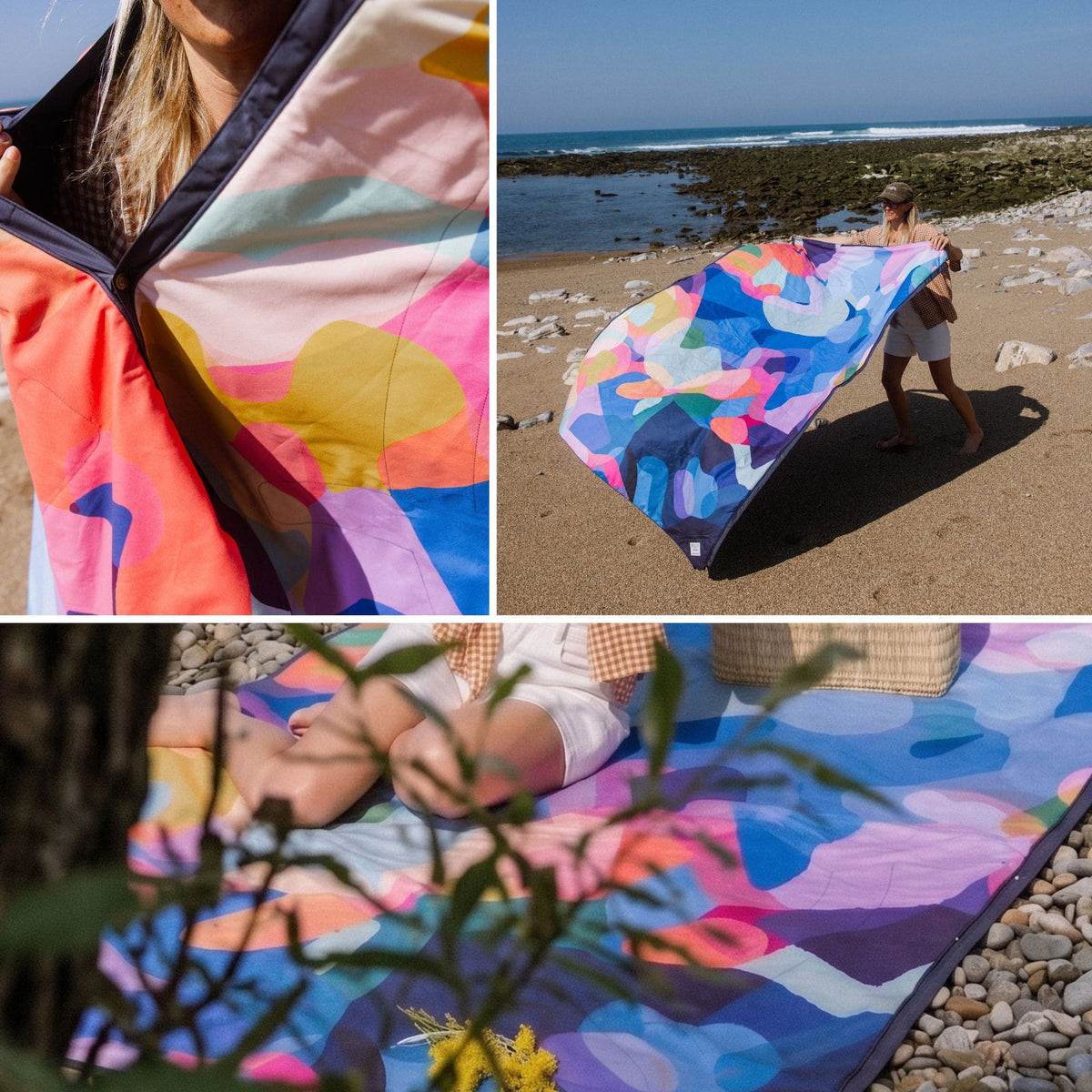 VOITED Compact Picnic & Beach Blanket  - Beyond Real