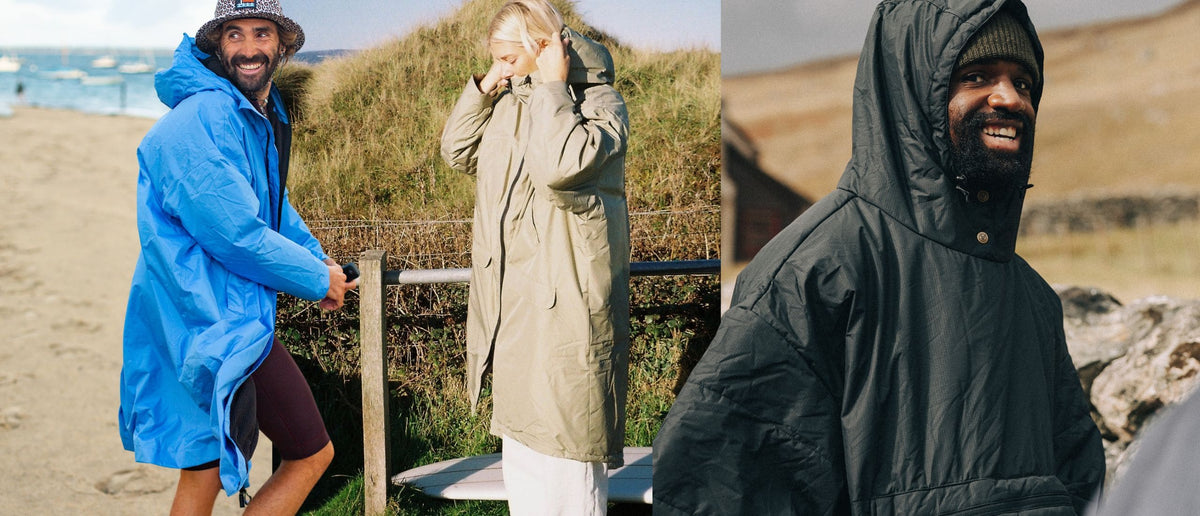 Allweather Coat, ChangeRobe,Poncho VOITED, Beach, sand