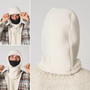 VOITED Polar Fleece Hood - Birch