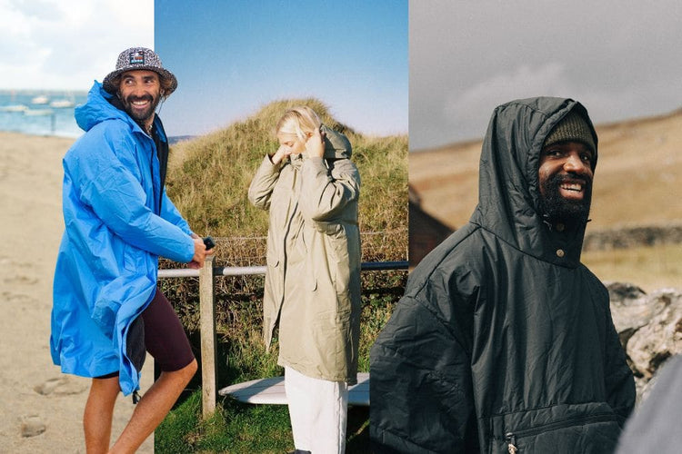 Allweather Coat, ChangeRobe,Poncho VOITED, Beach, sand