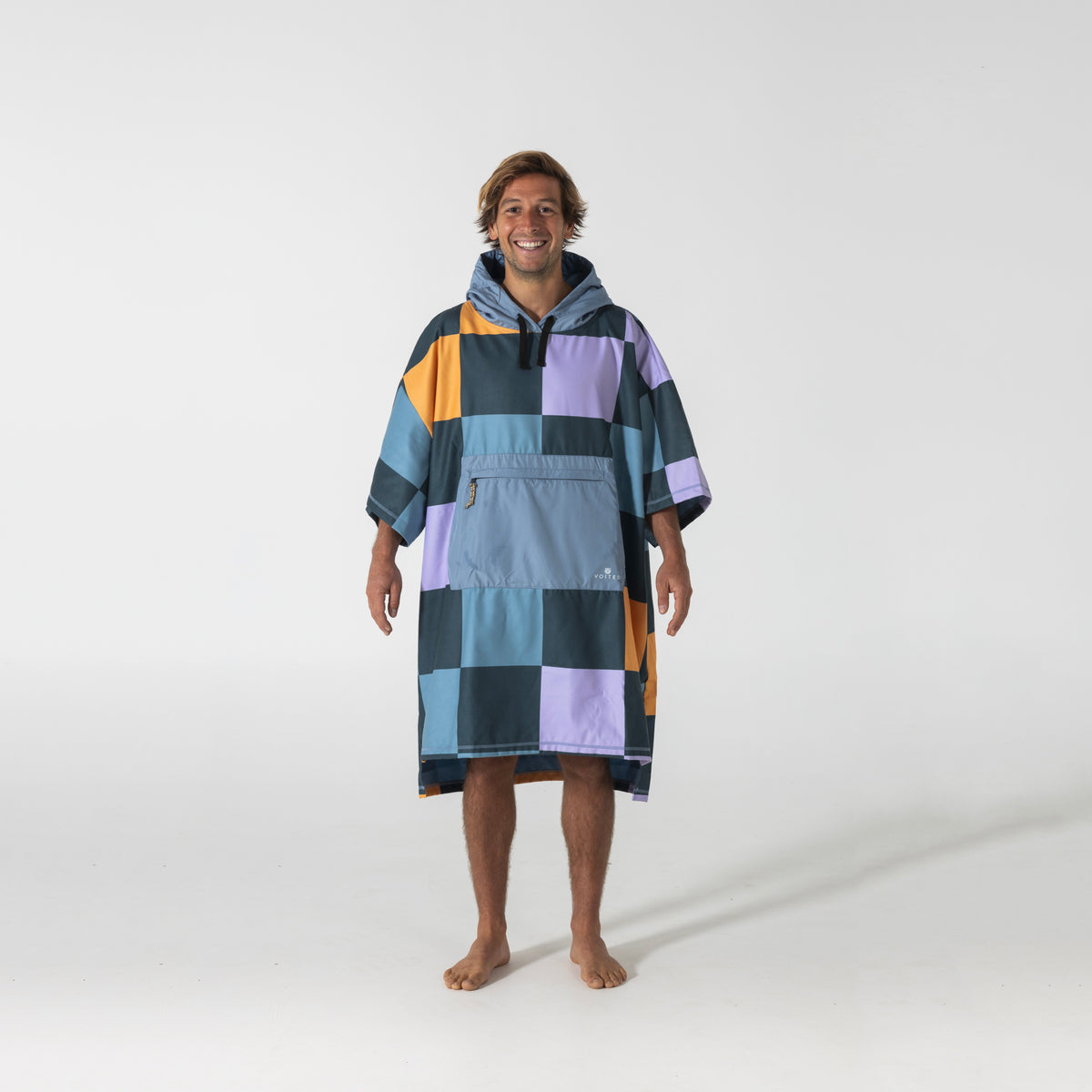 VOITED Micro Fleece Poncho - Cheeckers