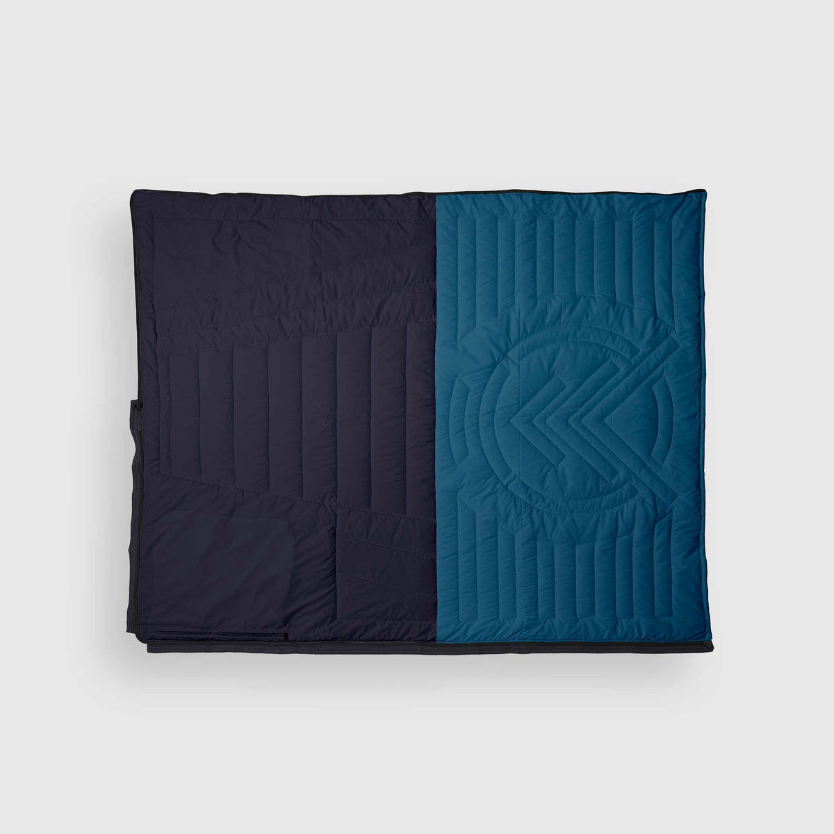 VOITED Slumber Zip Sack Blanket - Blue Steel / Graphite