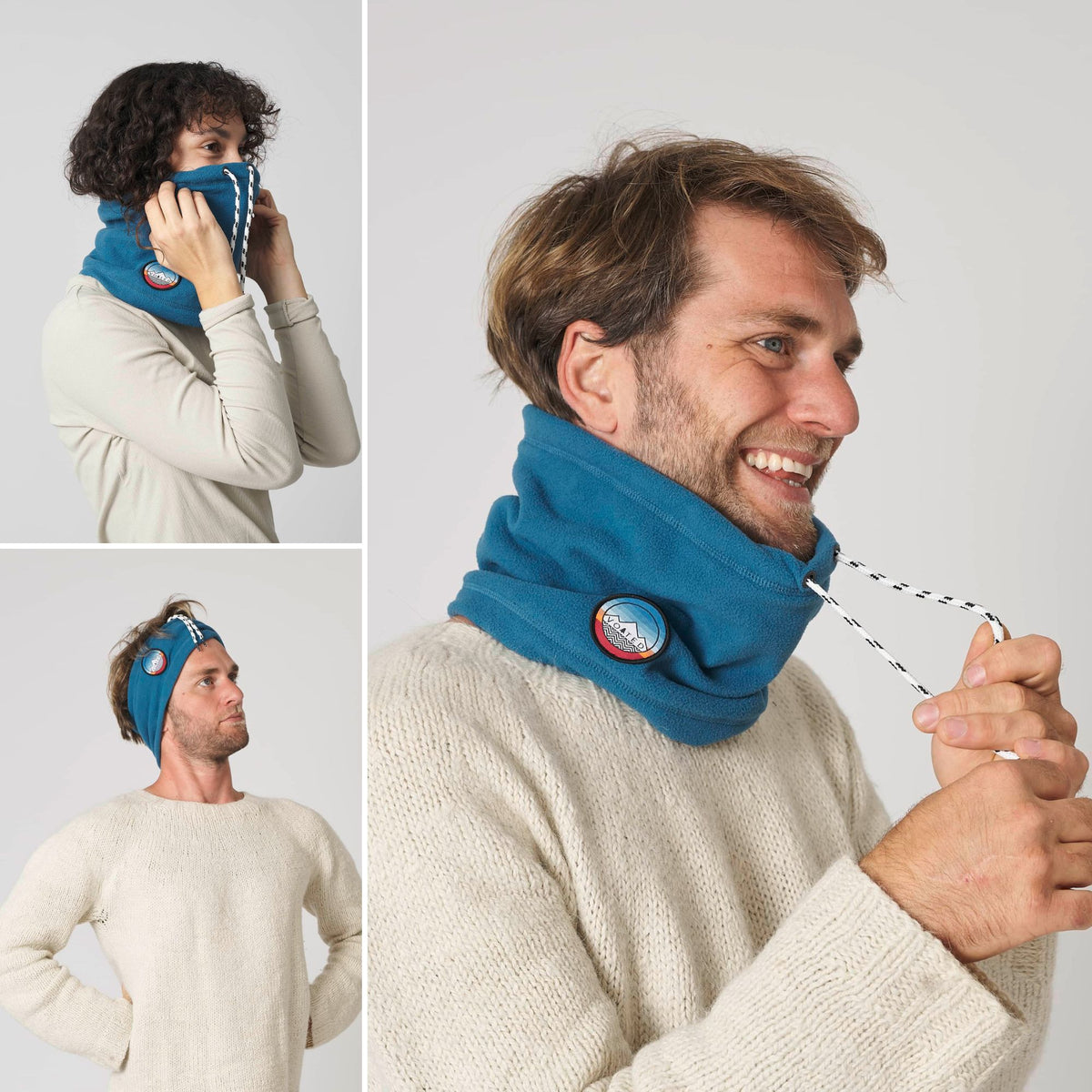 VOITED Snood - Blue Steel