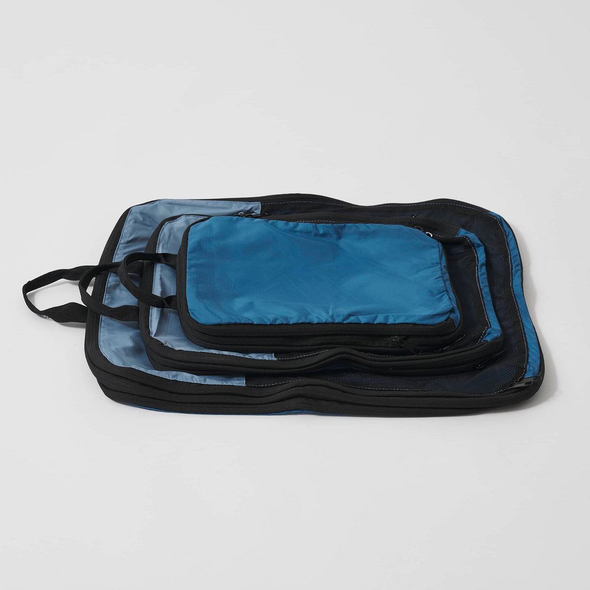 VOITED Travel Packing Cubes - Mountain Spring/Blue Steel