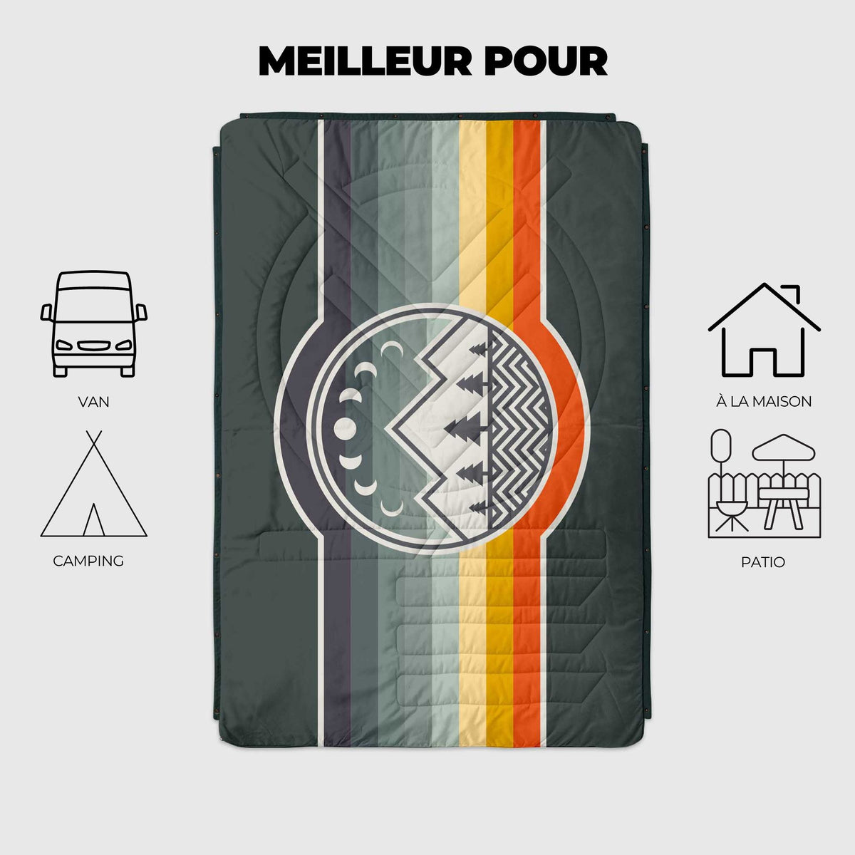 Home Deluxe - Couverture thermique pour spa d'extérieur BEACH Home Deluxe - Couverture thermique pour spa d'extérieur BEACH