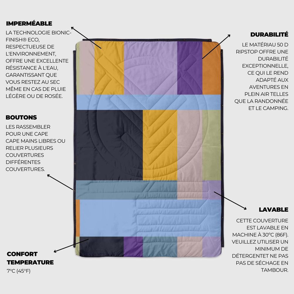 VOITED CloudTouch® Indoor/Outdoor Camping Blanket - Fleek