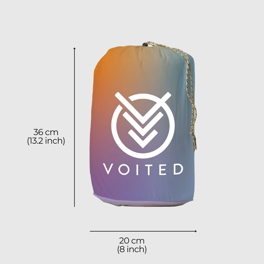 VOITED CloudTouch® Indoor/Outdoor Camping Blanket - Fuzzy Sunset