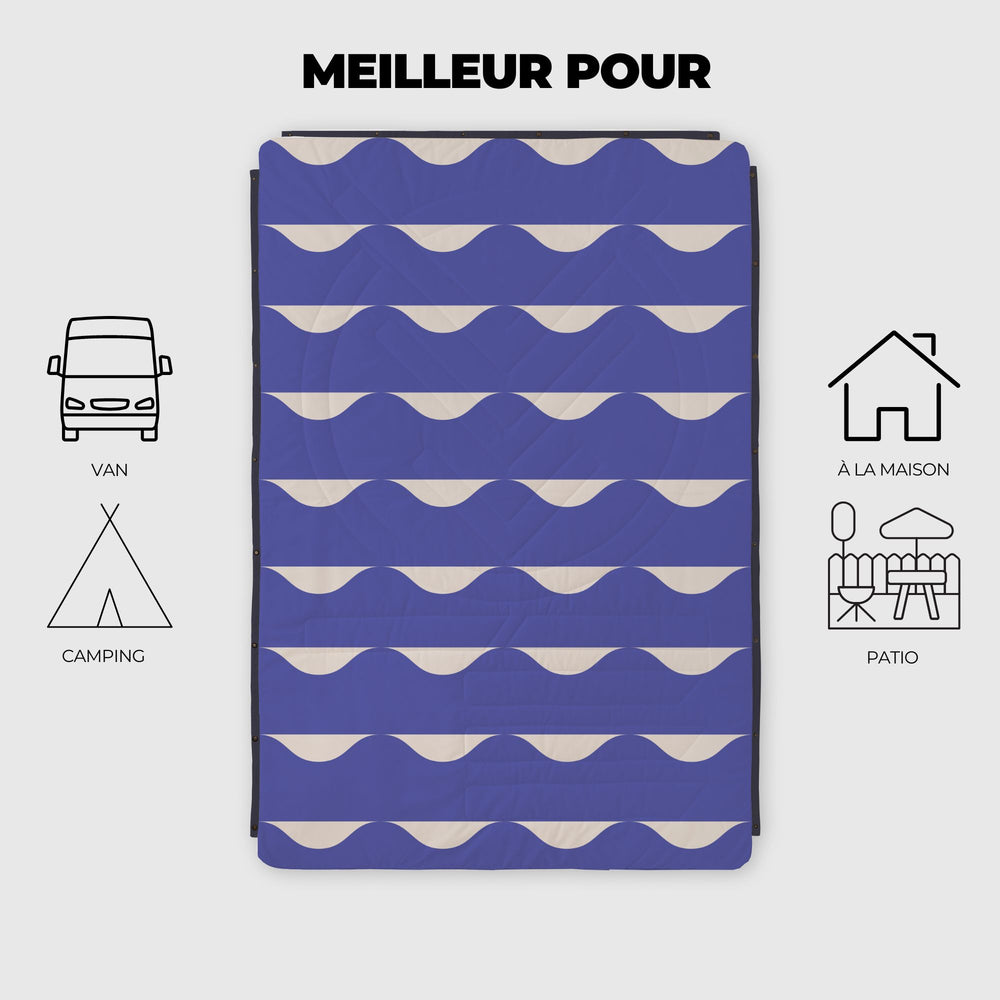 VOITED CloudTouch® Indoor/Outdoor Camping Blanket - Hazy Days