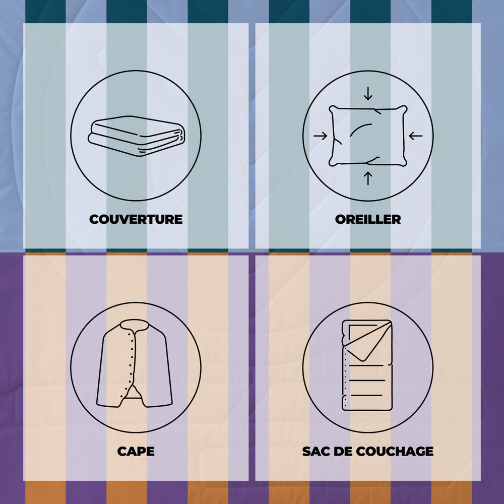 VOITED CloudTouch® Indoor/Outdoor Camping Blanket - Poolside