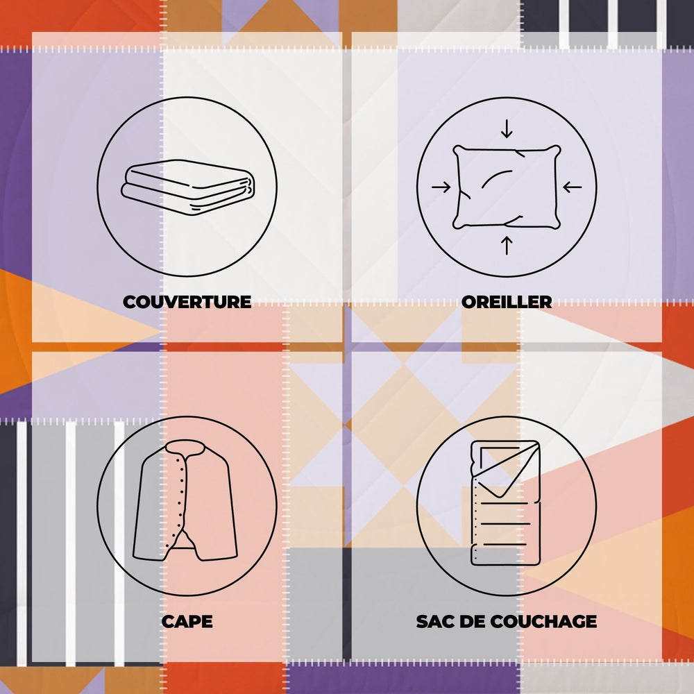 VOITED CloudTouch® Indoor/Outdoor Camping Blanket - Starry Night