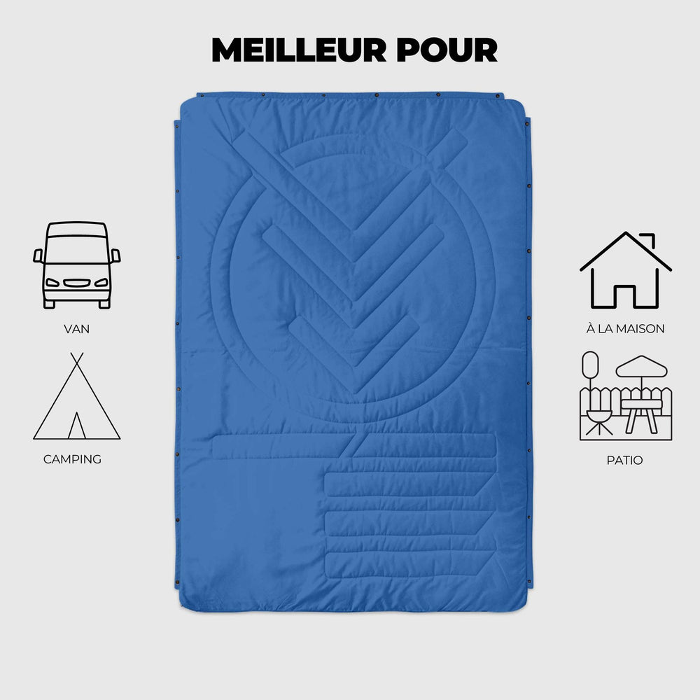 VOITED CloudTouch® Indoor/Outdoor Camping Blanket -Waterfall
