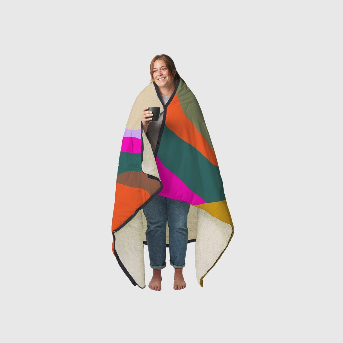 VOITED CloudTouch® Indoor/Outdoor Camping Blanket - Mystic Ridge Blankets VOITED 