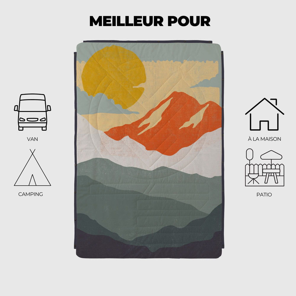 VOITED CloudTouch® Indoor/Outdoor Camping Blanket - Nomadnext