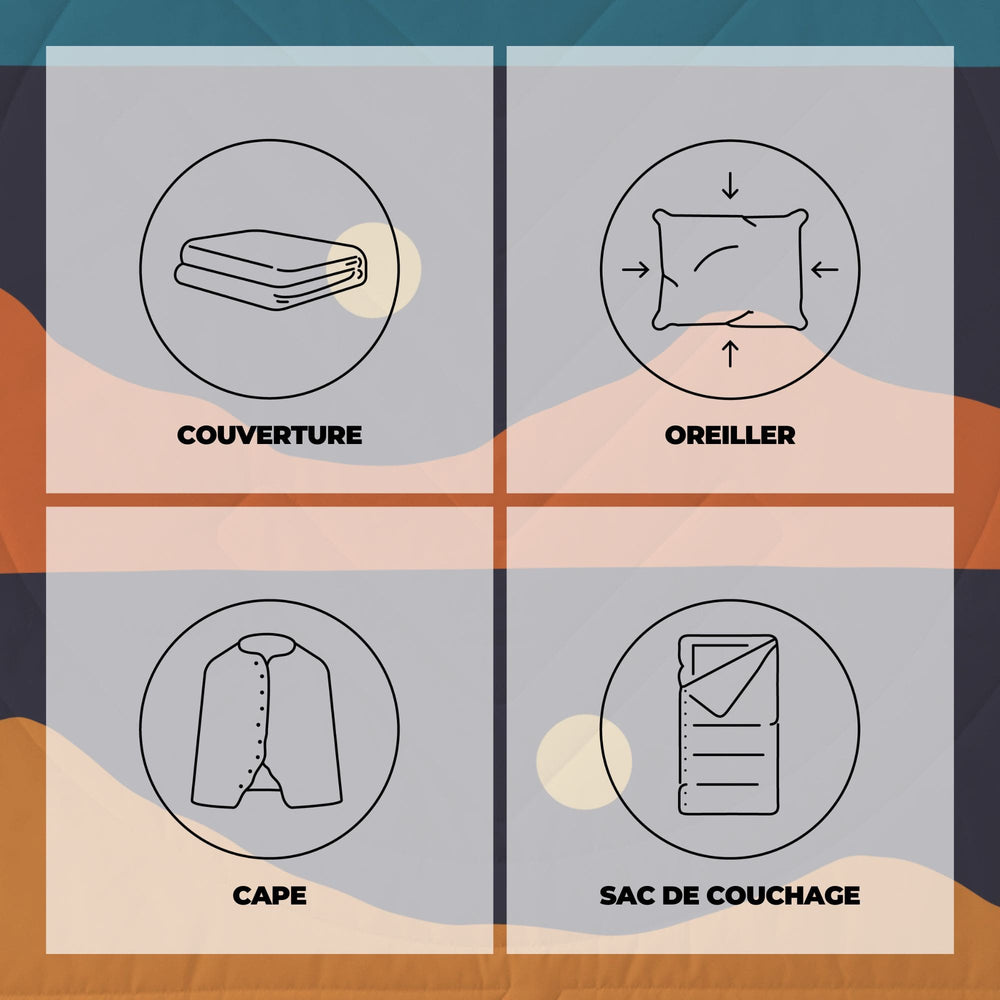 VOITED CloudTouch® Indoor/Outdoor Camping Blanket - Trailtrekker