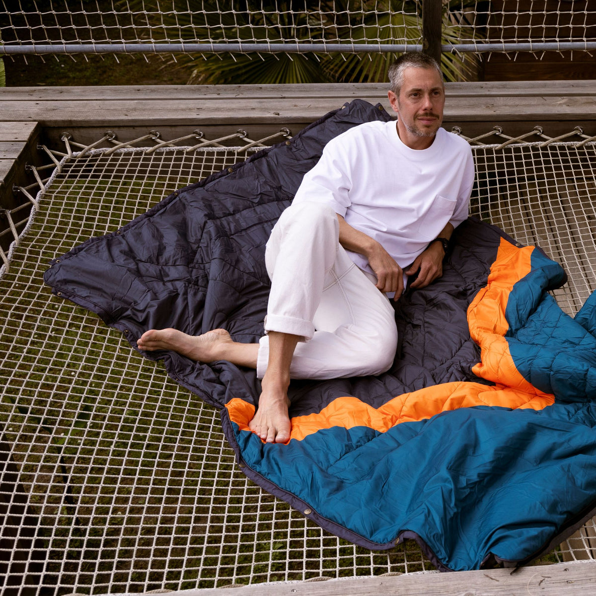 VOITED Fleece Outdoor Camping Blanket - Down Under