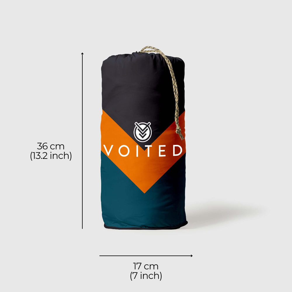 VOITED Fleece Outdoor Camping Blanket - Down Under