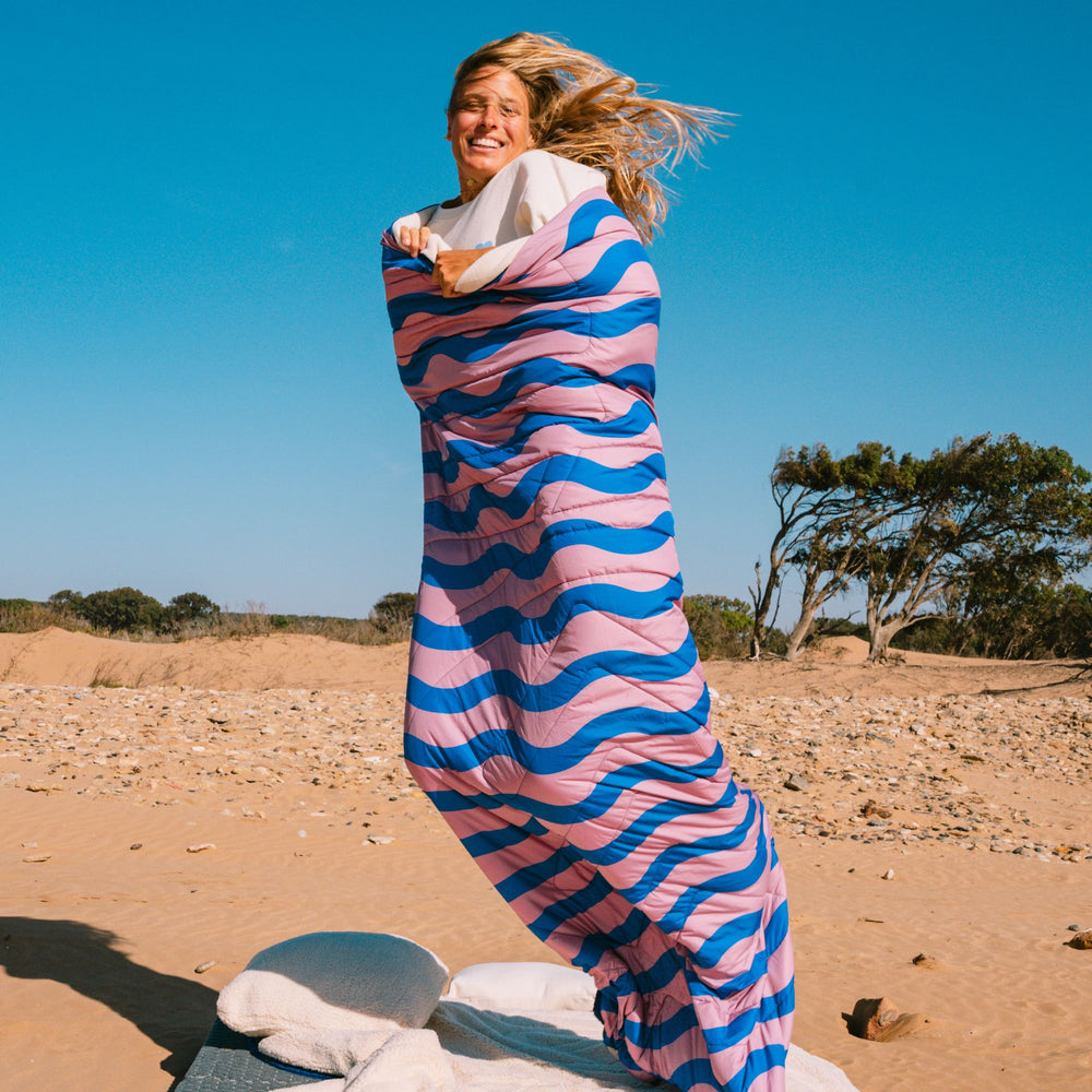 VOITED Fleece Outdoor Camping Blanket - Breezy