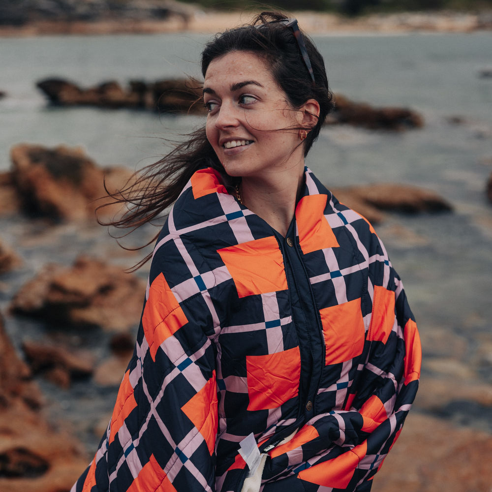 VOITED Fleece Outdoor Camping Blanket - Mellow Magic