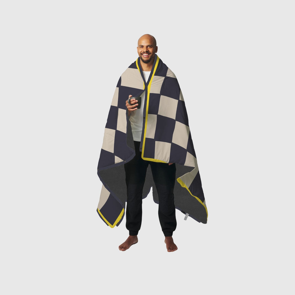 VOITED Fleece Outdoor Camping Blanket - Snack Mate