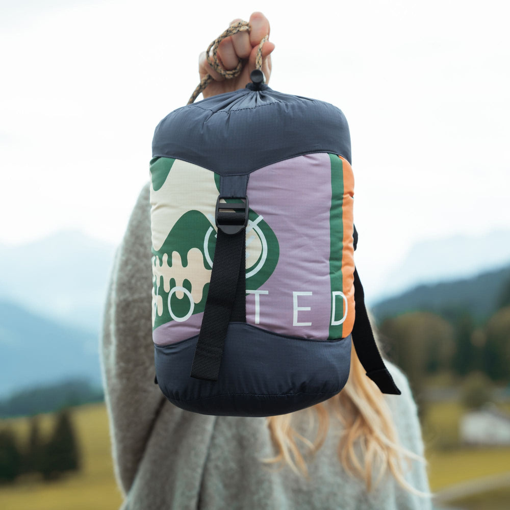 VOITED Mini Traveler Cream Indoor / Outdoor Camping Blanket -Trailbound