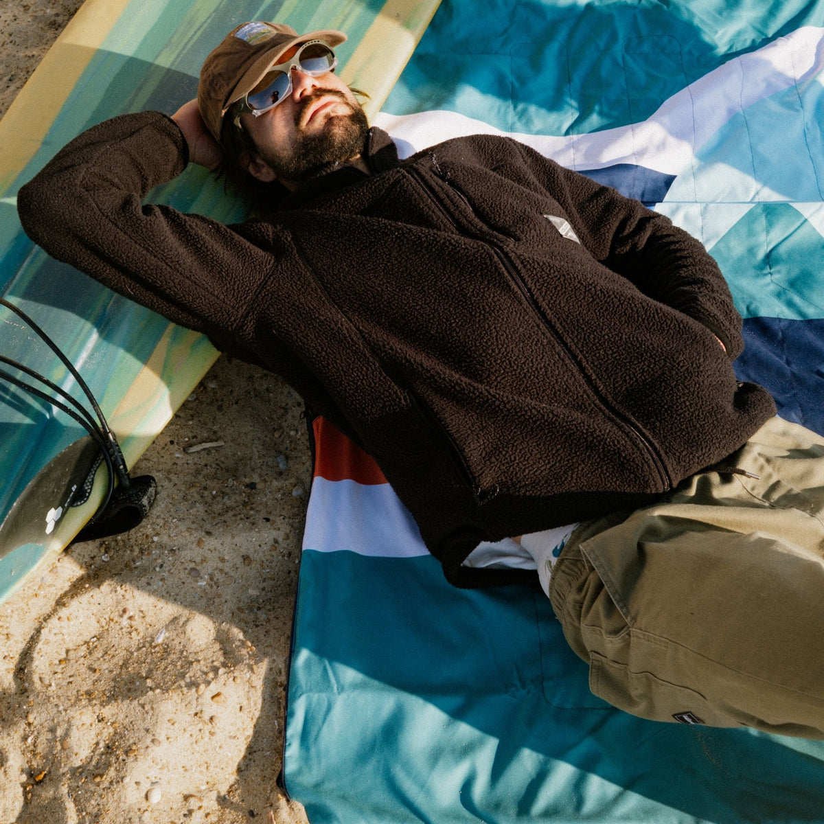 VOITED Compact Picnic & Beach Blanket  - Luna Creek
