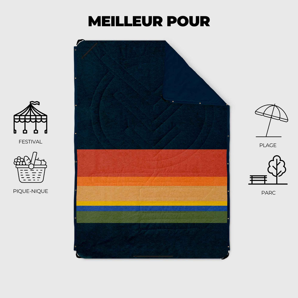 VOITED Compact Picnic & Beach Blanket  - Origin