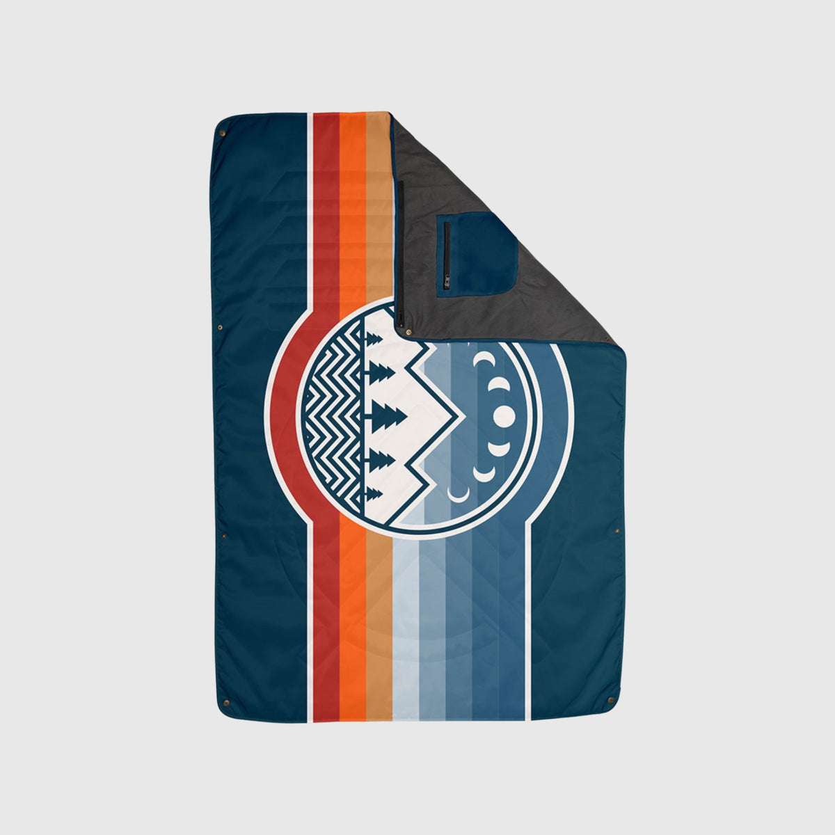 VOITED Quilted Premium Recycled Pet Blanket - Camp Vibes Two