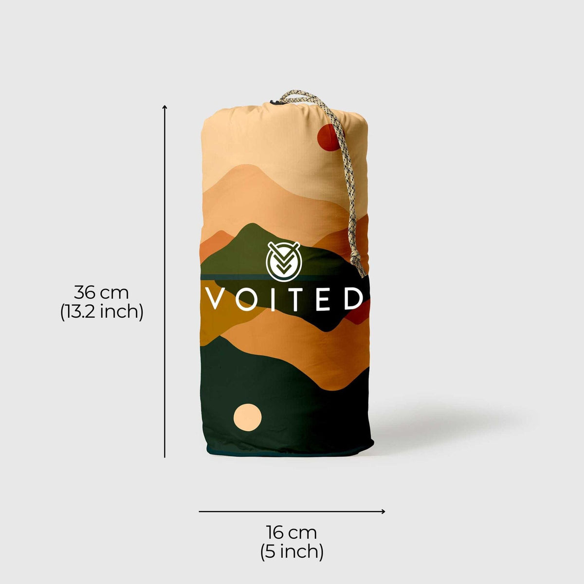 VOITED Recycled Ripstop Outdoor Camping Blanket - Day & Night Blankets VOITED 