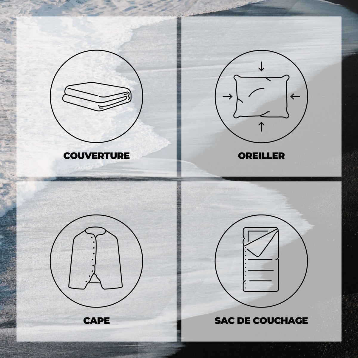 VOITED Recycled Ripstop Outdoor Camping Blanket - Otherwild