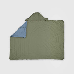 VOITED Recycled Ripstop Travel Blanket - Olive/Mountain Spring