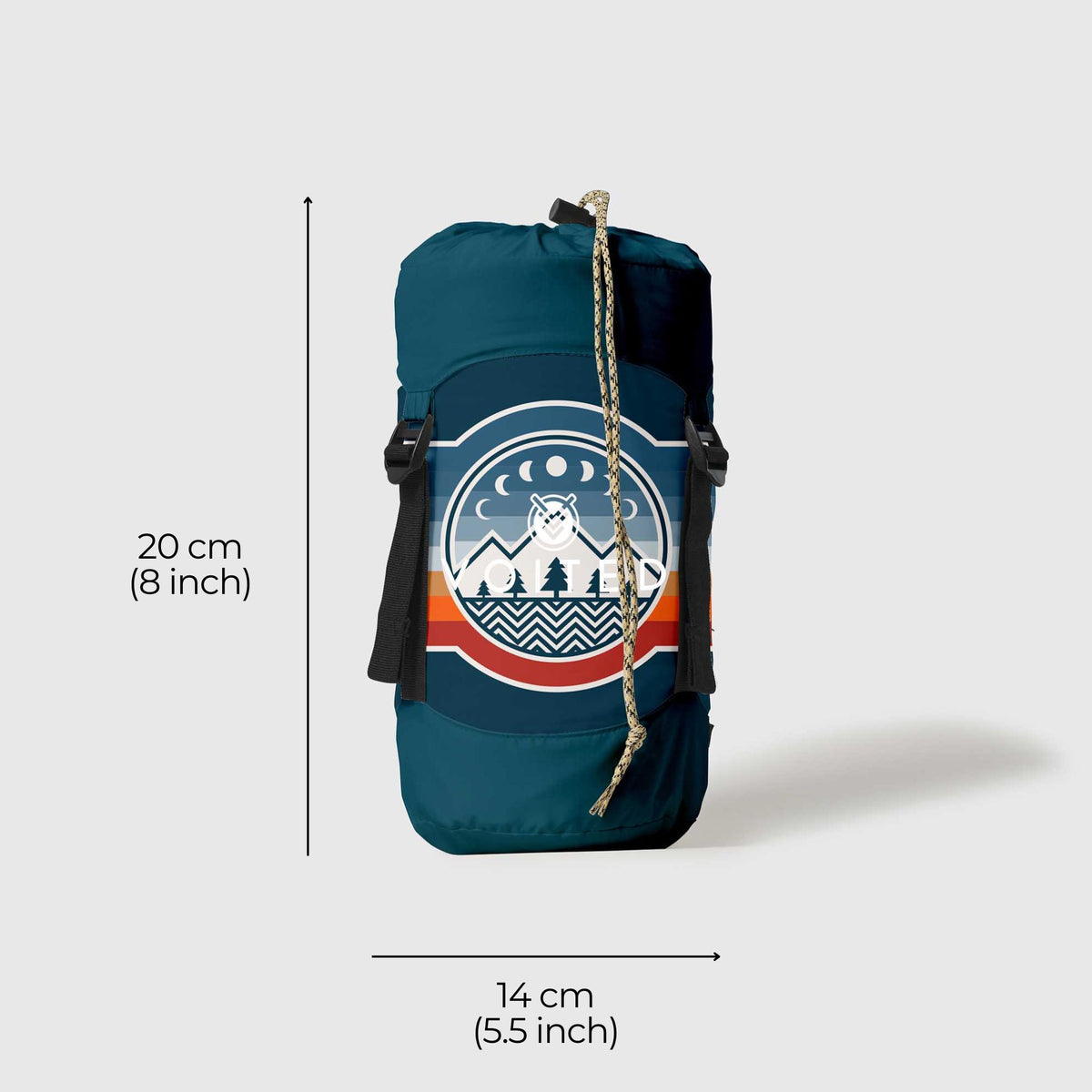 VOITED Recycled Ripstop Travel Blanket - Camp Vibes Two