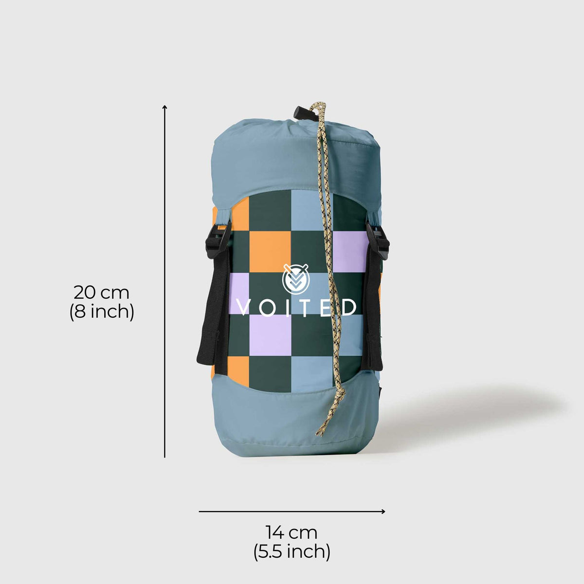 VOITED Recycled Ripstop Travel Blanket - Cheeckers