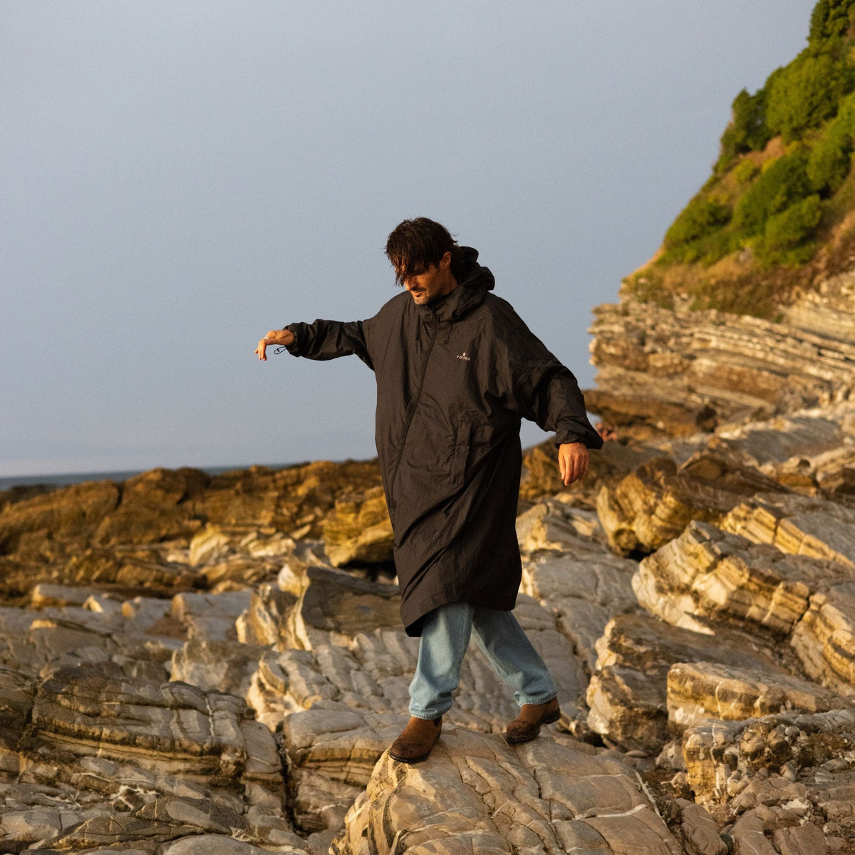 VOITED Allweather Coat - Black