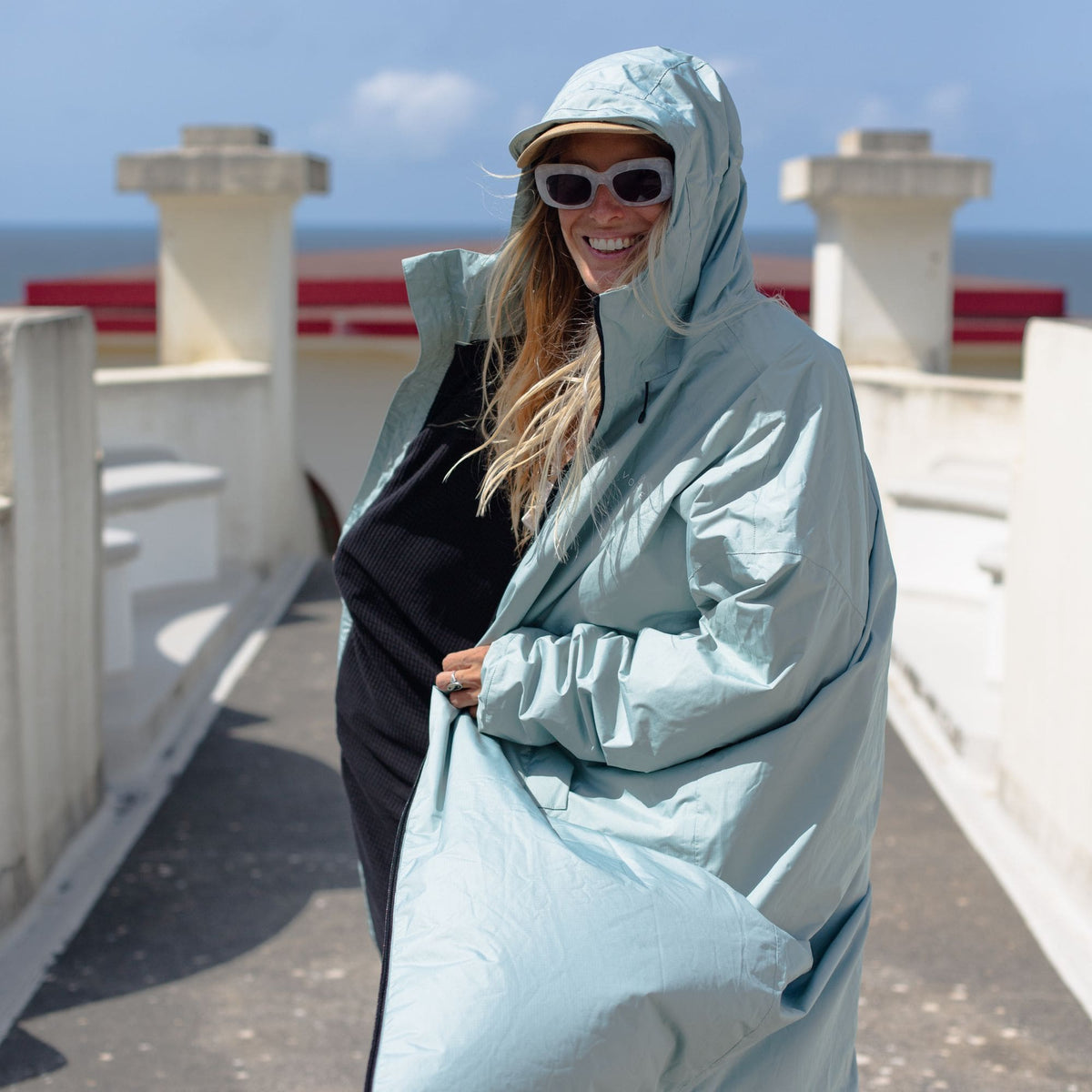 VOITED Allweather Coat - Eucalyptus