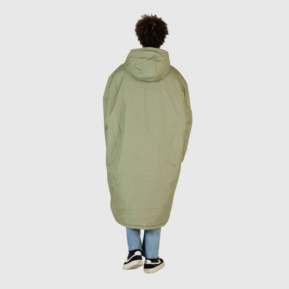 VOITED 3rd Edition Outdoor Change Robe & Drycoat for Surfing, Camping, Vanlife & Wild Swimming - Olive