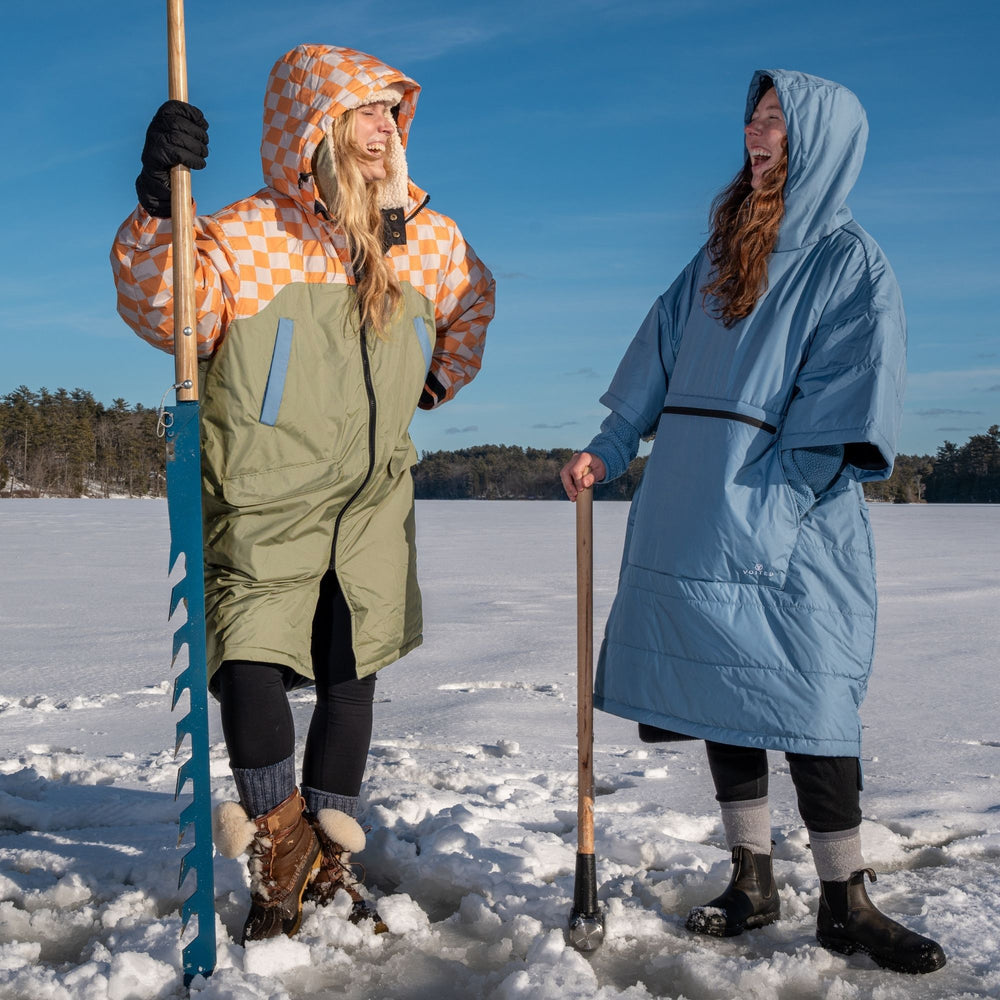 VOITED 3rd Edition Outdoor Change Robe & Drycoat for Surfing, Camping, Vanlife & Wild Swimming - Suns Out