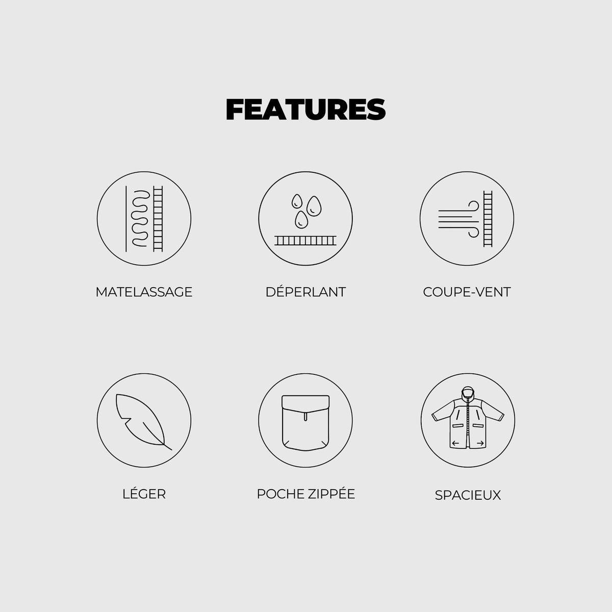 VOITED 3rd Edition Outdoor Change Robe & Drycoat for Surfing, Camping, Vanlife & Wild Swimming - Suns Out