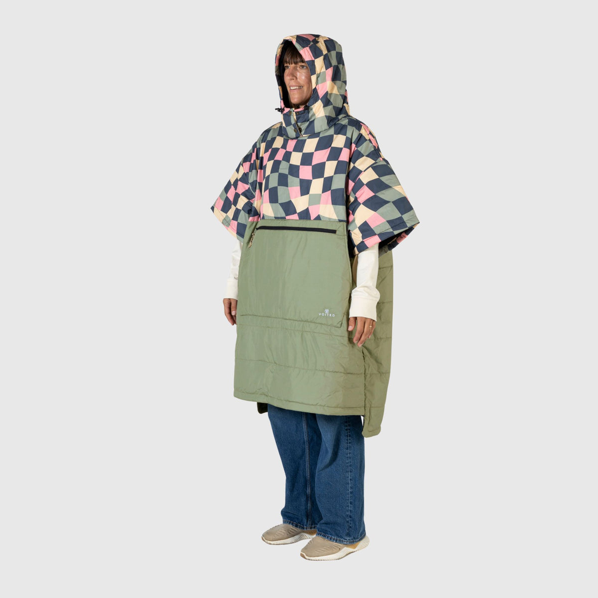 VOITED 3rd Edition Outdoor Poncho for Surfing, Camping, Vanlife & Wild Swimming - Wavecheck