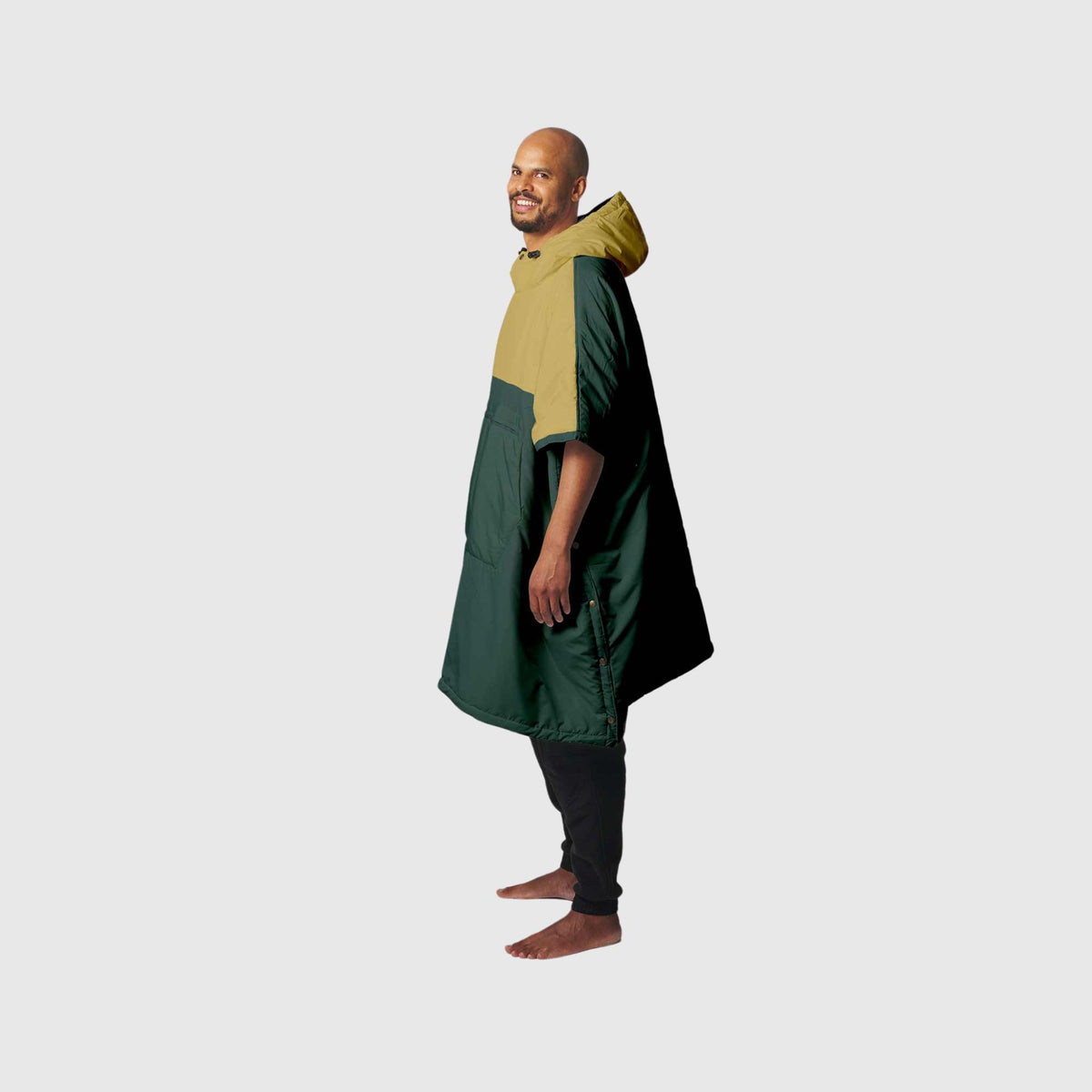 VOITED Couverture poncho Trooper Outdoor Premium - Green Gabels / Dusty Sand
