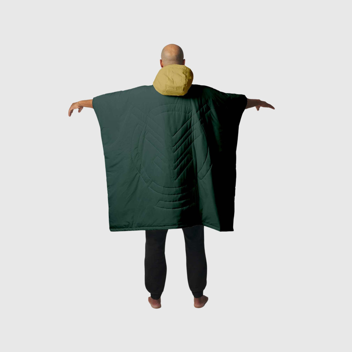 VOITED Couverture poncho Trooper Outdoor Premium - Green Gabels / Dusty Sand